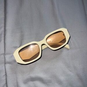 Cream Sunglasses
